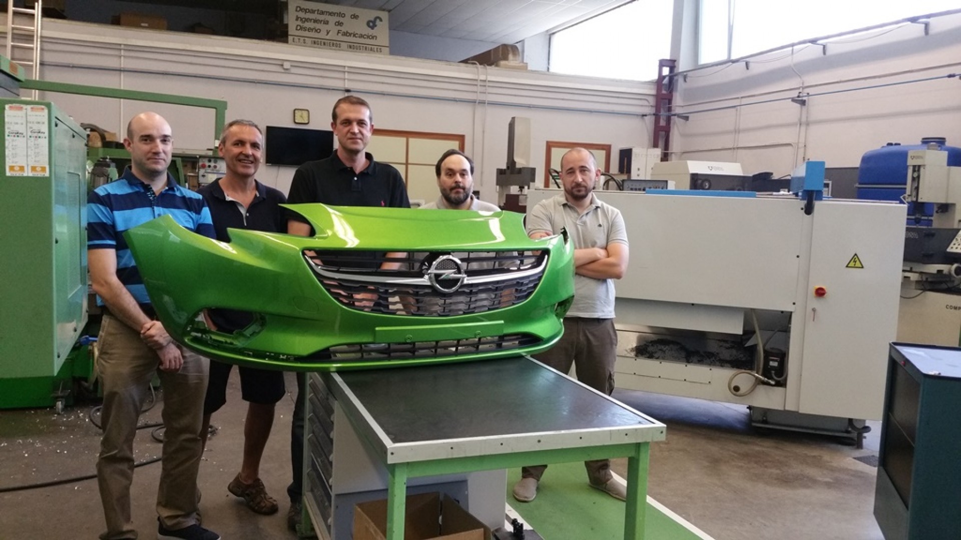 Investigadores del I3A y GM España desarrollan un sistema para detectar defectos milimétricos en la pintura de los coches