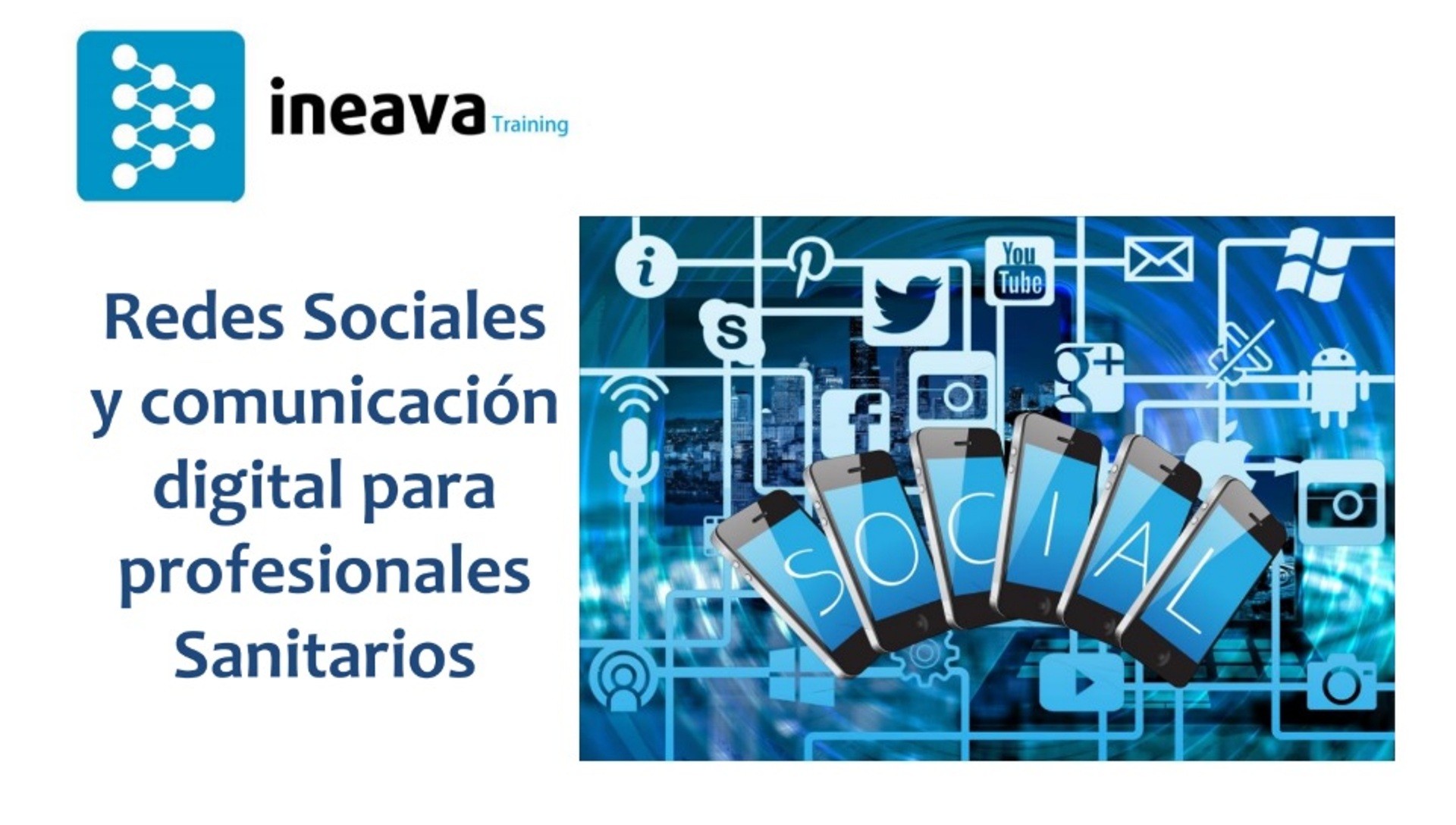 Curso de redes sociales y comunicación digital para profesionales sanitarios